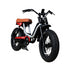 A striking red Presidio 1 e-bike with a sporty design.